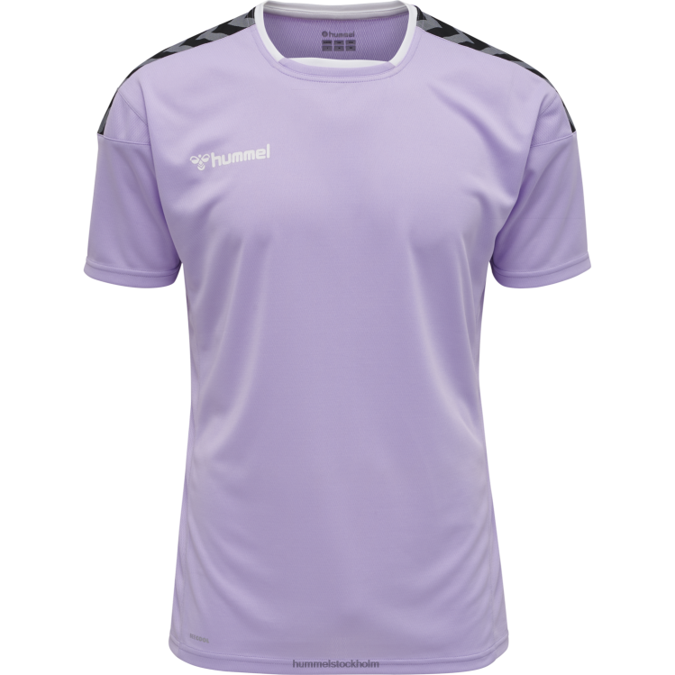 se Hummel män hmautentisk poly jersey s/s LL40V1413 \"sporttröja med chevrons\"