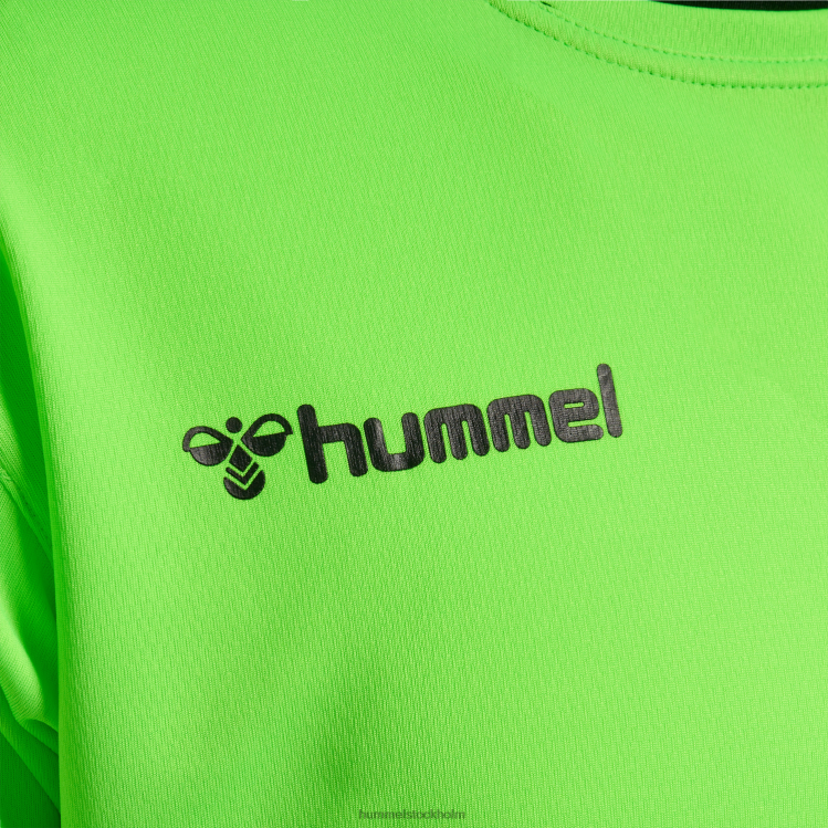 se Hummel män hmautentisk poly jersey s/s LL40V1473 \"sporttröja med chevrons\"