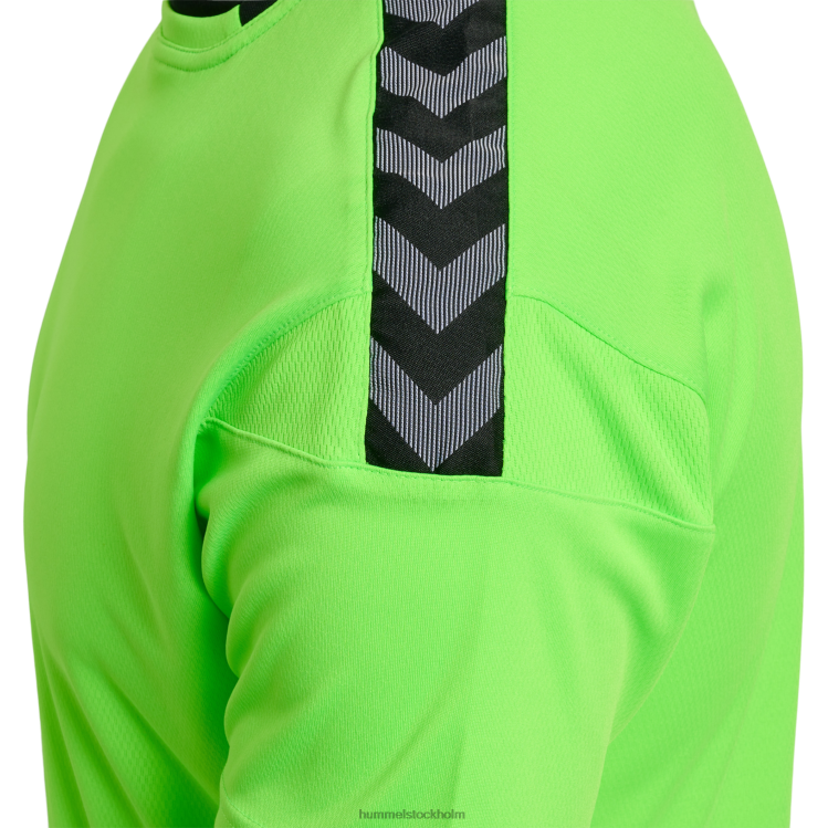 se Hummel män hmautentisk poly jersey s/s LL40V1473 \"sporttröja med chevrons\"