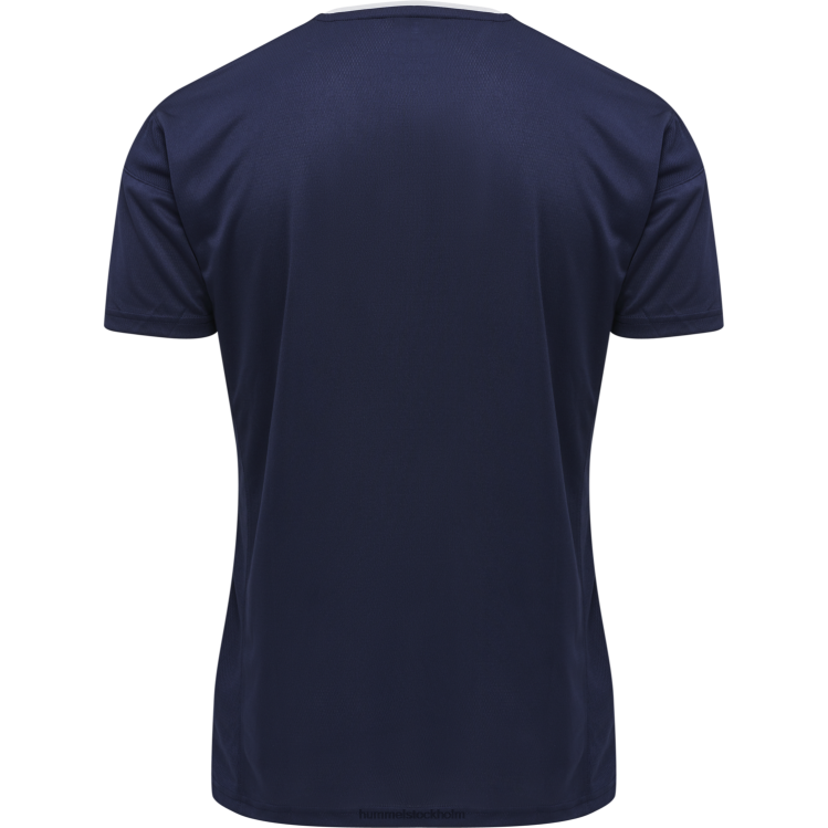 se Hummel män hmautentisk poly jersey s/s LL40V1591 \"sporttröja med chevrons\"