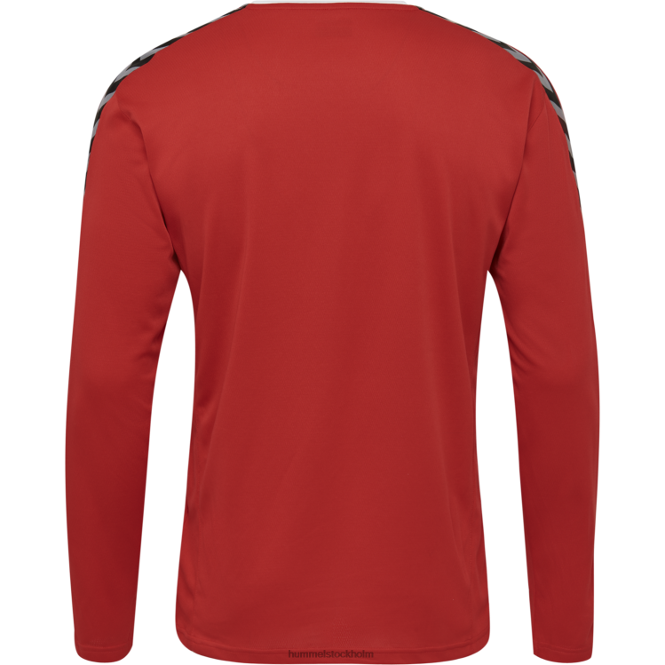 se Hummel män hmautentisk polyjersey l/s LL40V1447 \"långärmad tröja\"