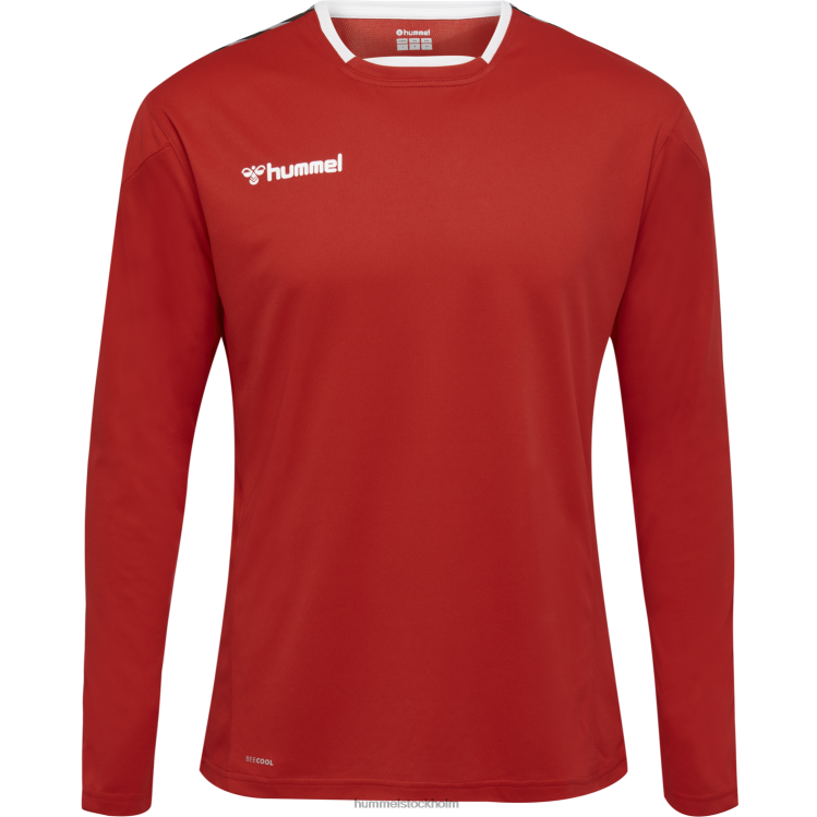 se Hummel män hmautentisk polyjersey l/s LL40V1447 \"långärmad tröja\"