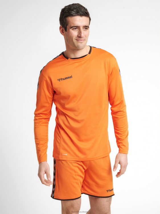 se Hummel män hmautentisk polyjersey l/s LL40V1544 "långärmad tröja"