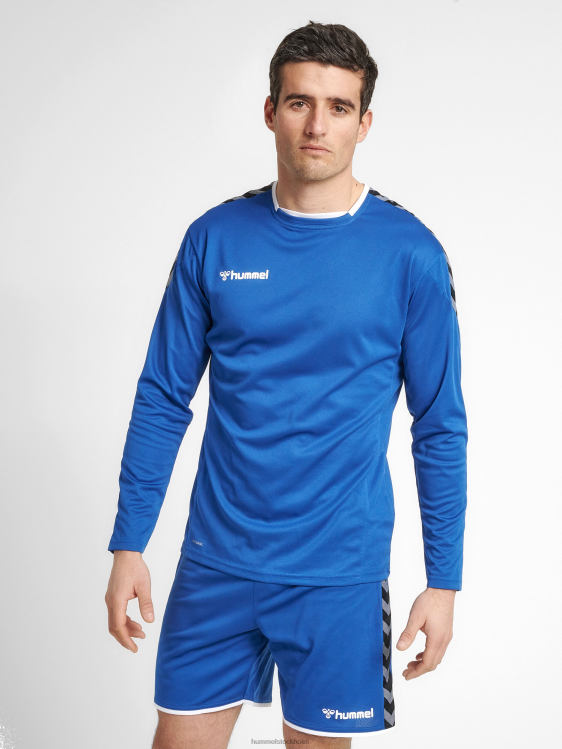 se Hummel män hmautentisk polyjersey l/s LL40V1558 "långärmad tröja"