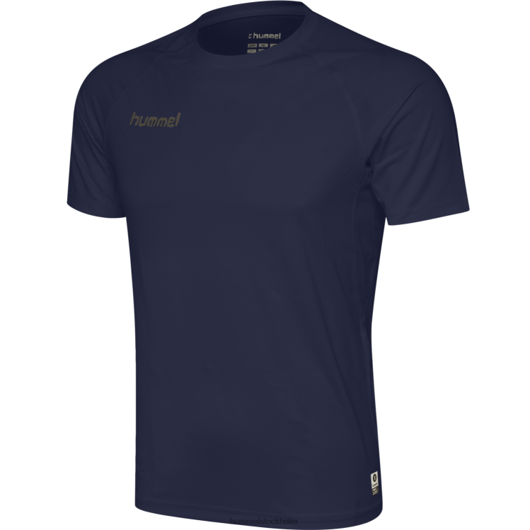 se Hummel män hml första prestationströja s/s LL40V1343 "precision prestanda t-shirt"
