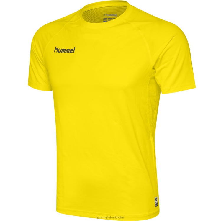 se Hummel män hml första prestationströja s/s LL40V1346 "precision prestanda t-shirt"