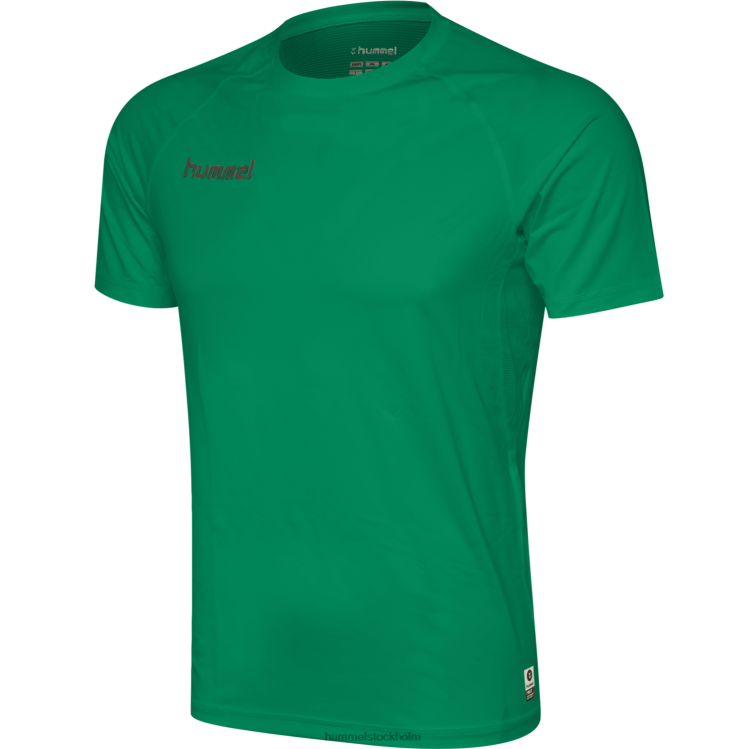 se Hummel män hml första prestationströja s/s LL40V1351 "precision prestanda t-shirt"