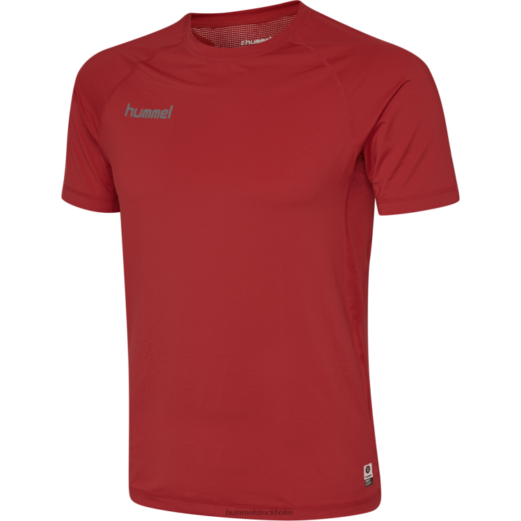 se Hummel män hml första prestationströja s/s LL40V1463 "precision prestanda t-shirt"