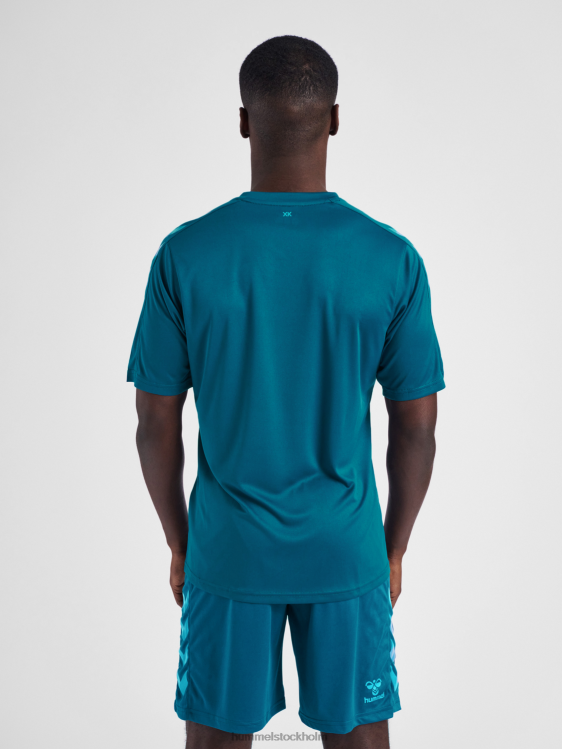 se Hummel män hmlcore xk poly jersey s/s LL40V1039 \"kortärmad sporttröja\"