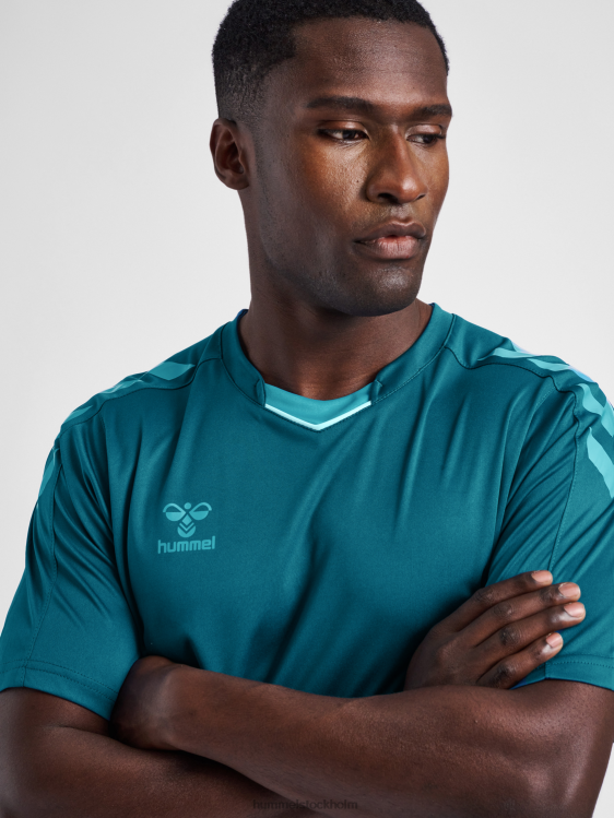 se Hummel män hmlcore xk poly jersey s/s LL40V1039 \"kortärmad sporttröja\"