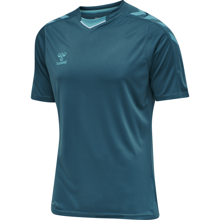 se Hummel män hmlcore xk poly jersey s/s LL40V1039 \"kortärmad sporttröja\"