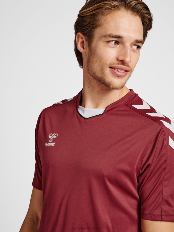 se Hummel män hmlcore xk poly jersey s/s LL40V1128 \"kortärmad sporttröja\"