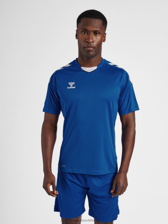 se Hummel män hmlcore xk poly jersey s/s LL40V1187 "kortärmad sporttröja"