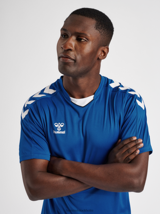 se Hummel män hmlcore xk poly jersey s/s LL40V1187 \"kortärmad sporttröja\"