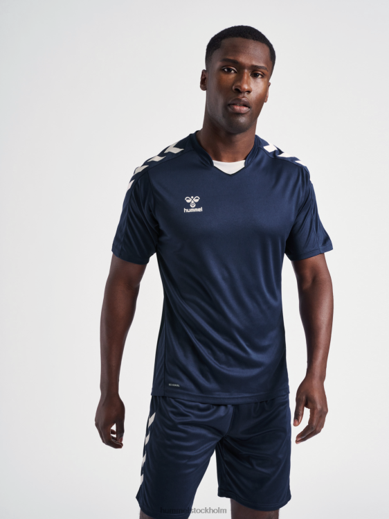 se Hummel män hmlcore xk poly jersey s/s LL40V1189 "kortärmad sporttröja"