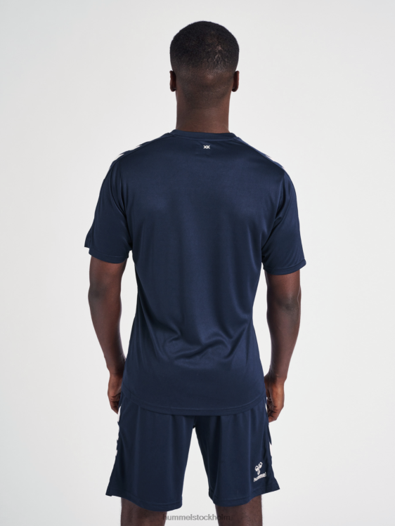 se Hummel män hmlcore xk poly jersey s/s LL40V1189 \"kortärmad sporttröja\"