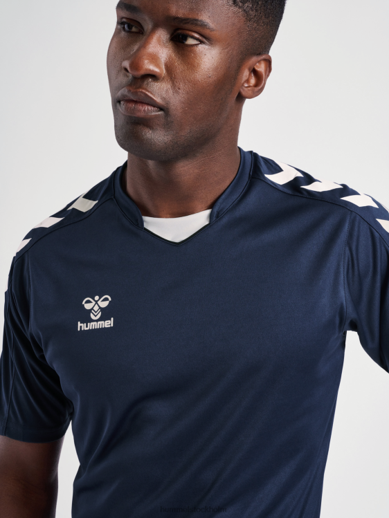 se Hummel män hmlcore xk poly jersey s/s LL40V1189 \"kortärmad sporttröja\"