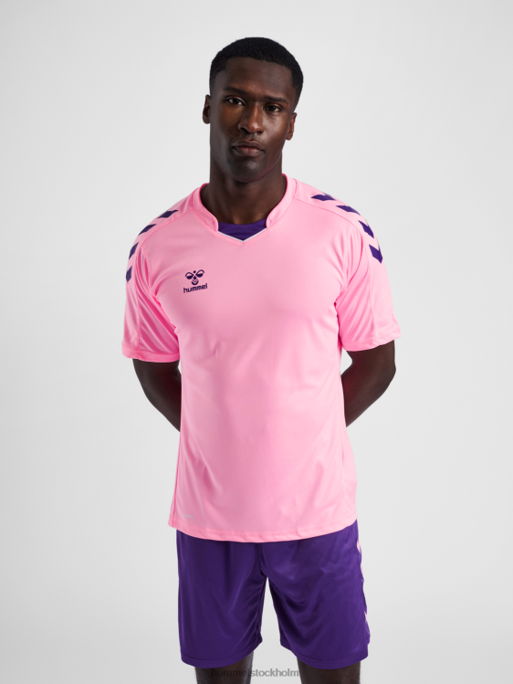se Hummel män hmlcore xk poly jersey s/s LL40V794 "kortärmad sporttröja"