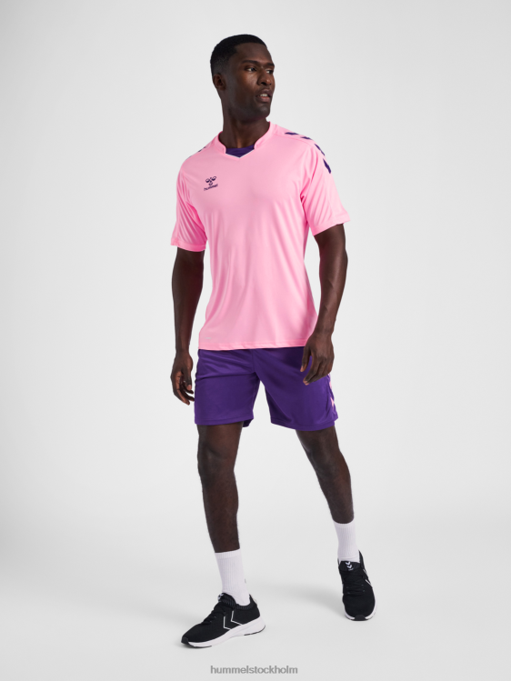 se Hummel män hmlcore xk poly jersey s/s LL40V794 \"kortärmad sporttröja\"
