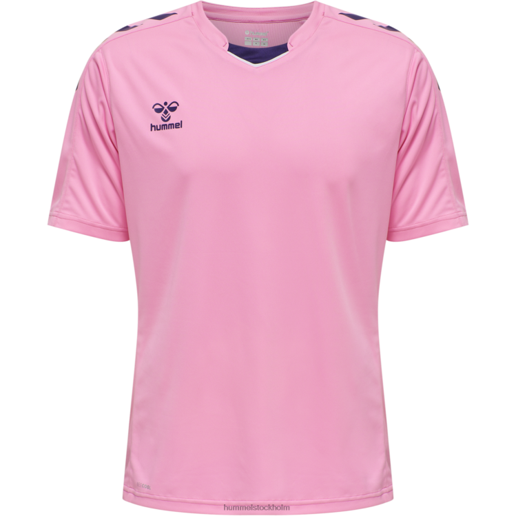 se Hummel män hmlcore xk poly jersey s/s LL40V794 \"kortärmad sporttröja\"