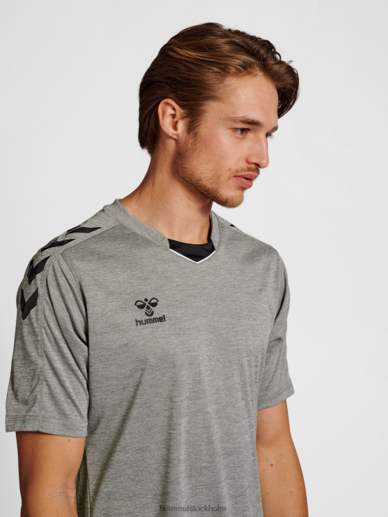 se Hummel män hmlcore xk poly jersey s/s LL40V807 \"kortärmad sporttröja\"