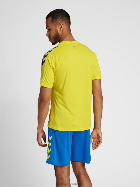 se Hummel män hmlcore xk poly jersey s/s LL40V810 \"kortärmad sporttröja\"