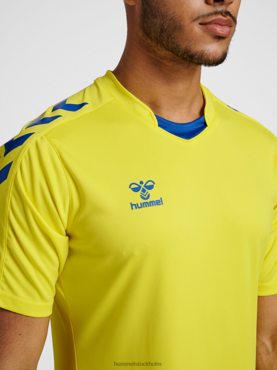 se Hummel män hmlcore xk poly jersey s/s LL40V810 \"kortärmad sporttröja\"