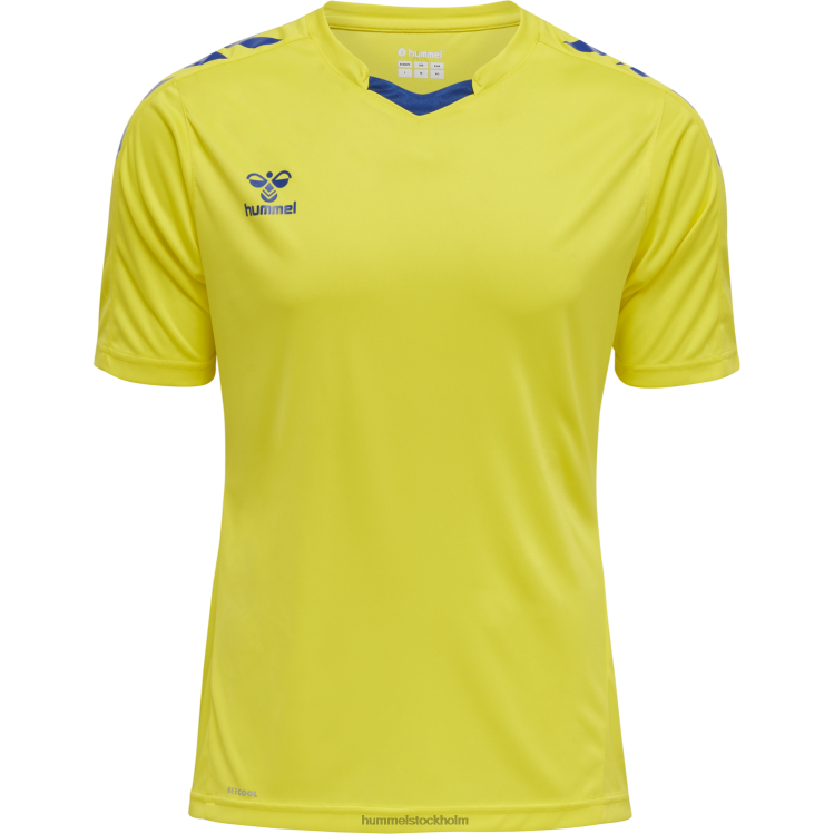 se Hummel män hmlcore xk poly jersey s/s LL40V810 \"kortärmad sporttröja\"