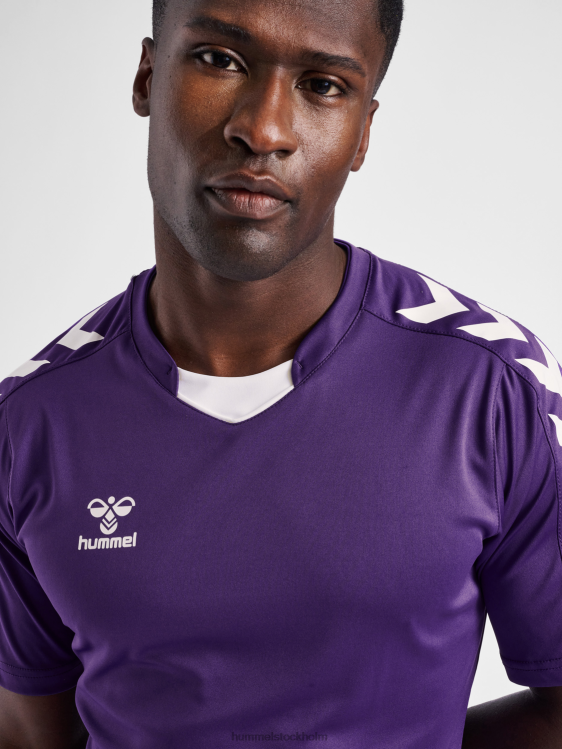se Hummel män hmlcore xk poly jersey s/s LL40V821 \"kortärmad sporttröja\"