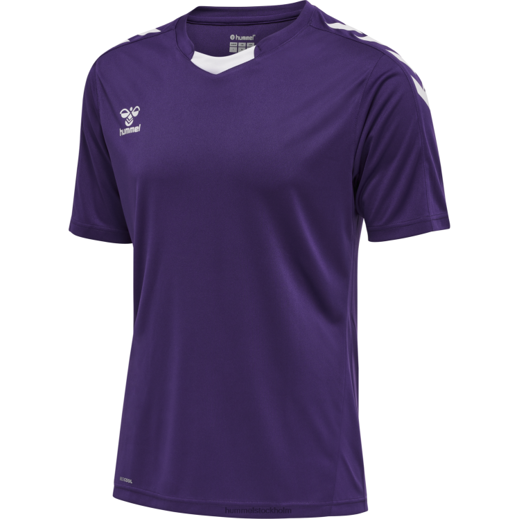 se Hummel män hmlcore xk poly jersey s/s LL40V821 \"kortärmad sporttröja\"