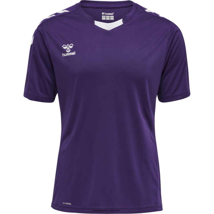 se Hummel män hmlcore xk poly jersey s/s LL40V821 \"kortärmad sporttröja\"