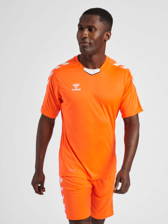 se Hummel män hmlcore xk poly jersey s/s LL40V829 "kortärmad sporttröja"