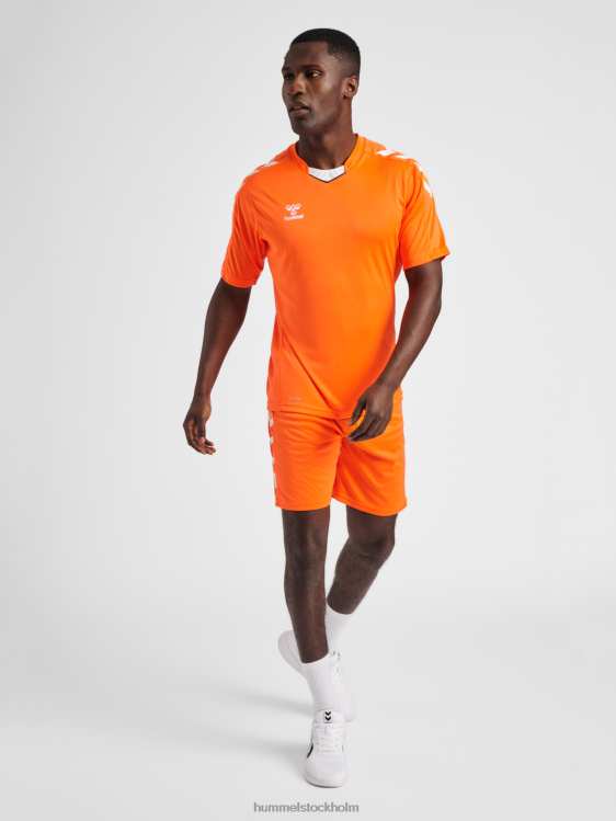 se Hummel män hmlcore xk poly jersey s/s LL40V829 \"kortärmad sporttröja\"