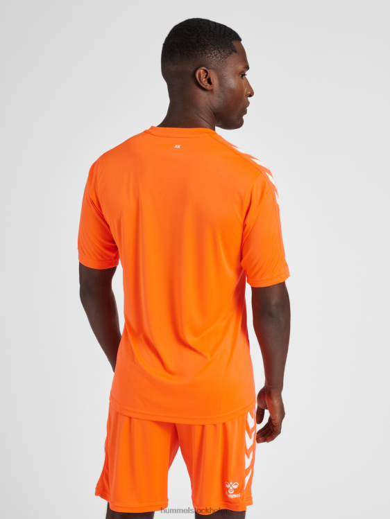 se Hummel män hmlcore xk poly jersey s/s LL40V829 \"kortärmad sporttröja\"