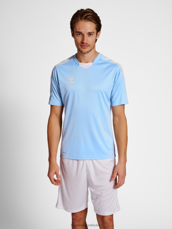 se Hummel män hmlcore xk poly jersey s/s LL40V876 "kortärmad sporttröja"