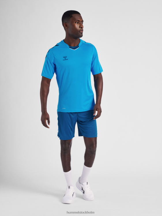 se Hummel män hmlcore xk poly jersey s/s LL40V958 \"kortärmad sporttröja\"