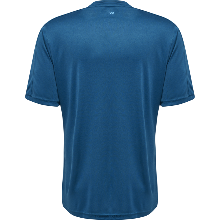 se Hummel män hmlcore xk randig tröja s/s LL40V458 \"kortärmad tröja\"