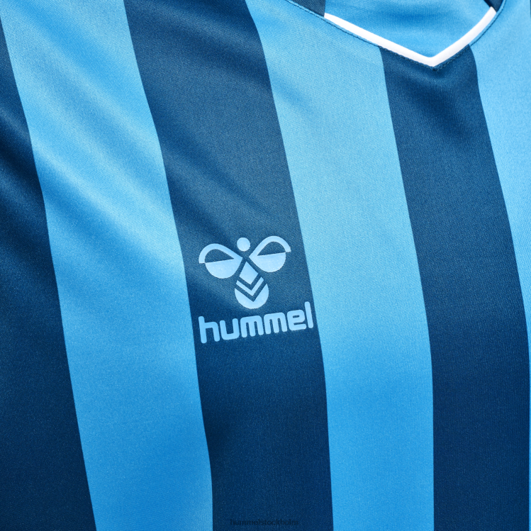 se Hummel män hmlcore xk randig tröja s/s LL40V458 \"kortärmad tröja\"
