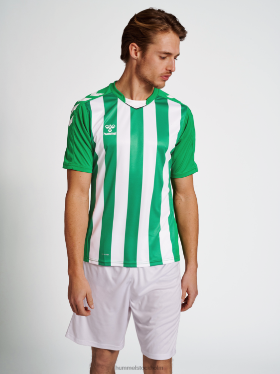 se Hummel män hmlcore xk randig tröja s/s LL40V480 "kortärmad tröja"