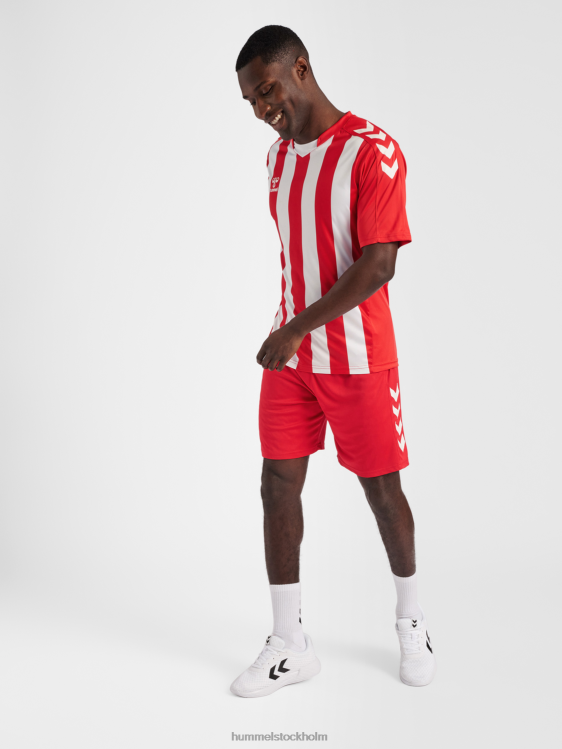 se Hummel män hmlcore xk randig tröja s/s LL40V513 \"kortärmad tröja\"