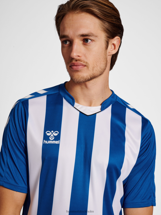 se Hummel män hmlcore xk randig tröja s/s LL40V525 \"kortärmad tröja\"