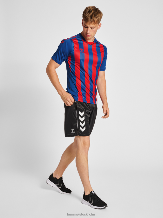 se Hummel män hmlcore xk randig tröja s/s LL40V567 \"kortärmad tröja\"