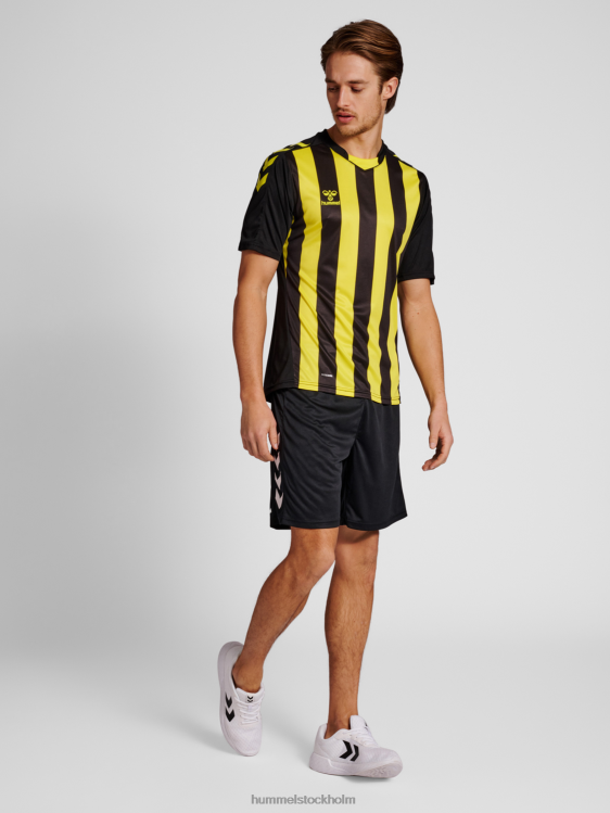 se Hummel män hmlcore xk randig tröja s/s LL40V571 \"kortärmad tröja\"