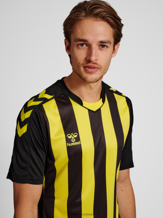 se Hummel män hmlcore xk randig tröja s/s LL40V571 \"kortärmad tröja\"