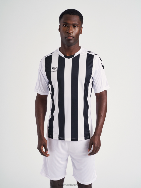 se Hummel män hmlcore xk randig tröja s/s LL40V578 "kortärmad tröja"