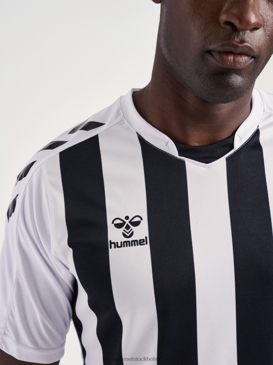 se Hummel män hmlcore xk randig tröja s/s LL40V578 \"kortärmad tröja\"