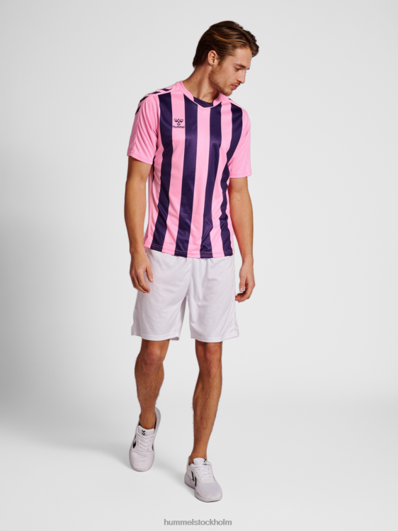 se Hummel män hmlcore xk randig tröja s/s LL40V582 \"kortärmad tröja\"