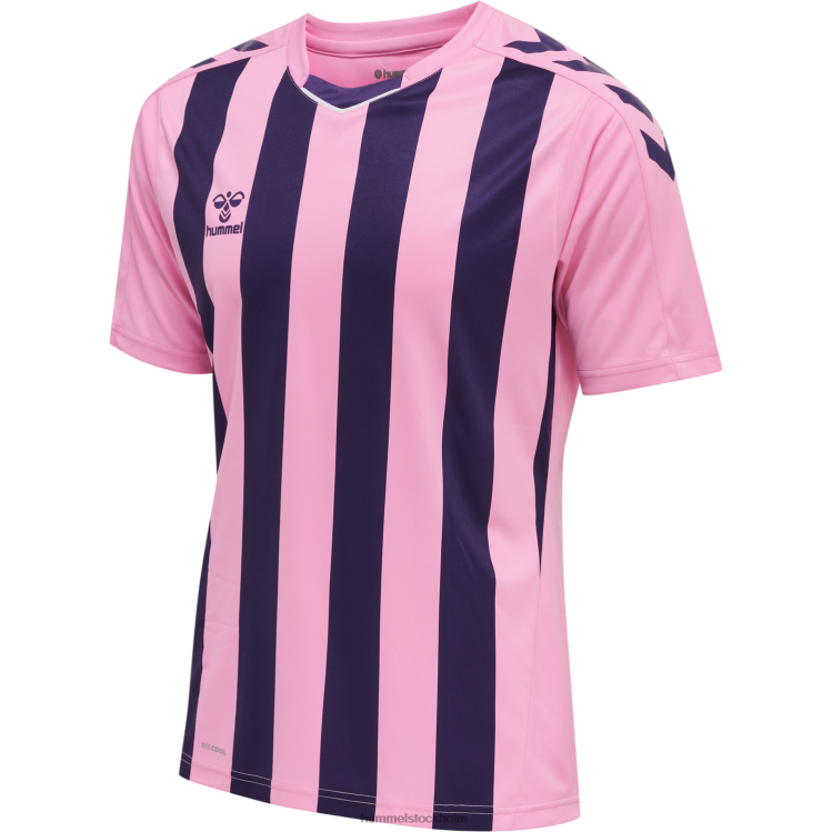 se Hummel män hmlcore xk randig tröja s/s LL40V582 \"kortärmad tröja\"