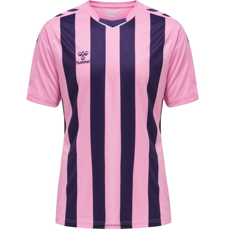 se Hummel män hmlcore xk randig tröja s/s LL40V582 \"kortärmad tröja\"