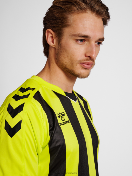se Hummel män hmlcore xk randig tröja s/s LL40V594 \"kortärmad tröja\"